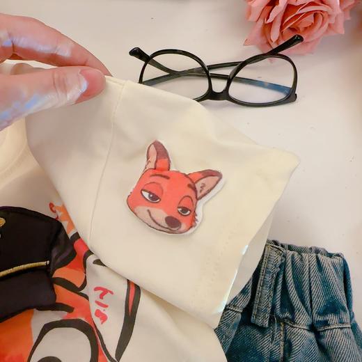 【💥萌翻全场39/件】儿童立体玩偶亲子短袖T恤夏装2026新款宽松韩版卡通上衣洋气外穿聚 商品图12