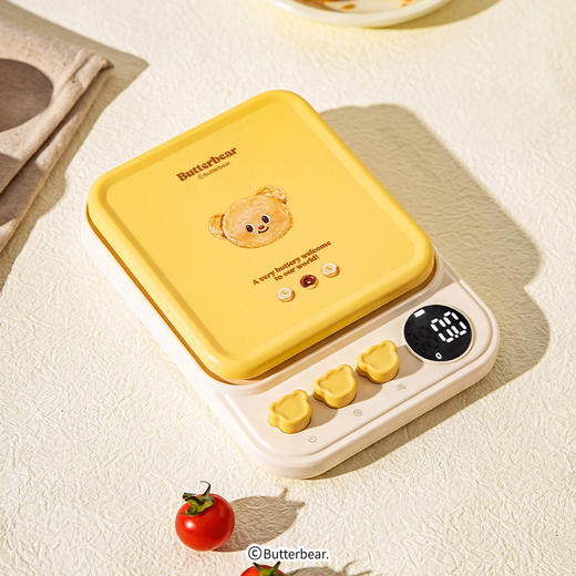 摩登主妇&黄油小熊精准电子秤厨房烘焙称克重小型家用食物秤 商品图4