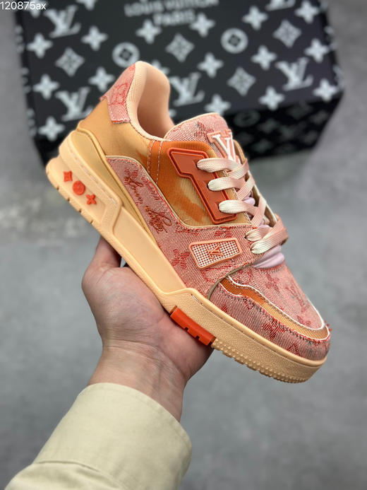 春季特惠💰720 LV 纯原版本 # 驴家 Trainer 低帮休闲板鞋 商品图0