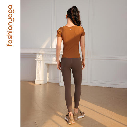 2026春夏F14310贴合杯一体织短袖 商品图7