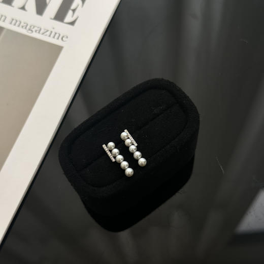 清冷氛围感天花板｜真多麻色平衡木耳钉 商品图4