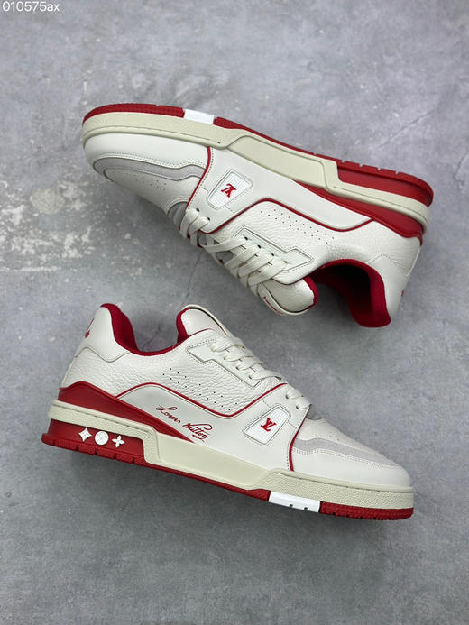 春季特惠💰720 LV 纯原版本 # 驴家 Trainer 低帮休闲板鞋 商品图4