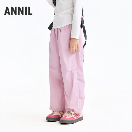 【实体店同款】女童全腰梭织单裤夏季新款安奈儿童装AG626141 商品图1