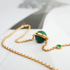 【95新】Piaget伯爵Possession系列G33PG300玫瑰金镶祖母绿时来运转孔雀石项链 链长约42cm女士270226AK18 商品缩略图5