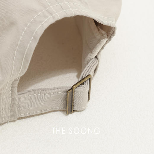 THESOONG|’友好鸭舌帽’极简轻量化透气户外百搭圆领鸭舌帽子HWMZ8770 商品图6