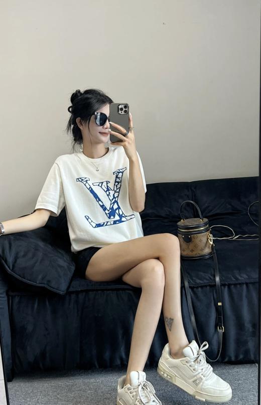 驴家 25ss滑雪系列裂纹提花针织短袖 男女同款（DY） 商品图2