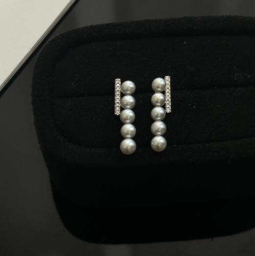 清冷氛围感天花板｜真多麻色平衡木耳钉 商品图1