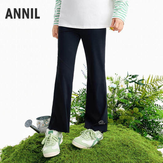 【实体店同款】女童全腰针织打底裤夏季新款安奈儿童装AG626123 商品图2