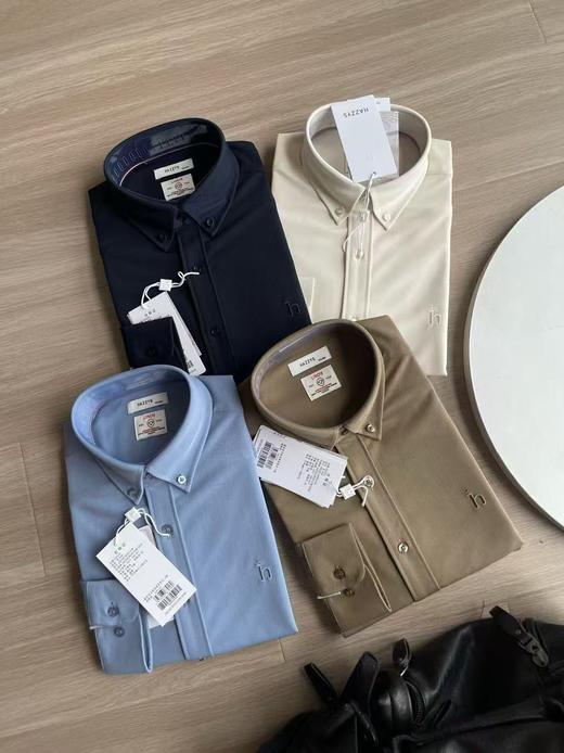 【sx1】男士经典休闲混纺长袖衬衫！！ 商品图1