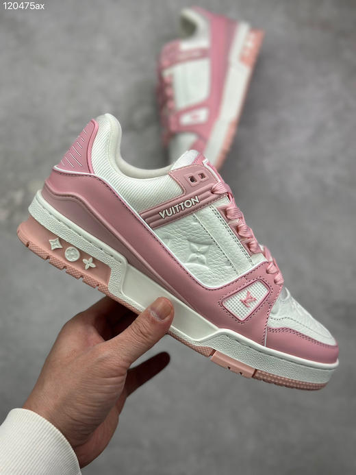 春季特惠💰720 LV 纯原版本 # 驴家 Trainer 低帮休闲板鞋 商品图3