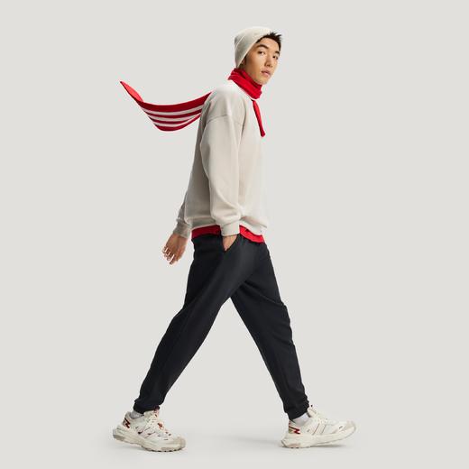 Adidas阿迪达斯男子DOUBLE KNIT JOGGERS 新年款纯棉针织通勤柔软束脚锥形运动裤JL7602 商品图2