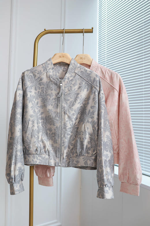 沙洲花事|独特减龄提花外套 商品图3