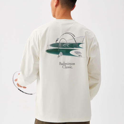 CryingCenter 羽球场3C速干凉感运动长袖TEE 哭喊中心 商品图3