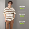 【L-3XL】【有棵树】男士短袖长裤条纹家居服套装 商品缩略图7
