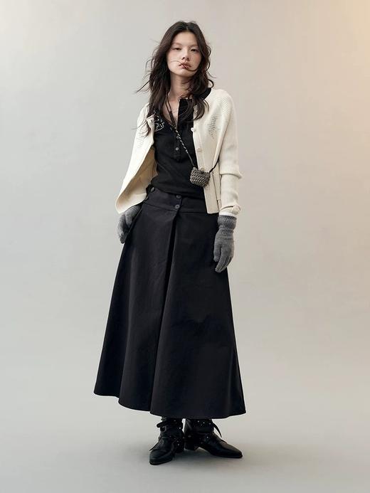 田曦薇谭松韵同款羽影星踪飞鸟刺绣修身长袖打底衫T 商品图11