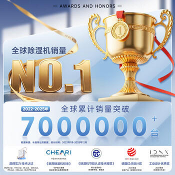 美的（Midea）50升大功率除湿机 2分钟见效 App智控 100㎡回南天家用抽湿机 地下室别墅工业抽湿器CF50BD/N7-DP5 /家用电器 /生活电器 /除湿机 商品图3