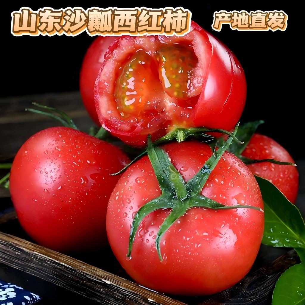 【顺丰发货】普罗旺斯西红柿 净重3/5斤（单果90g+） 沙瓤鲜嫩坏果包赔（早餐好物）