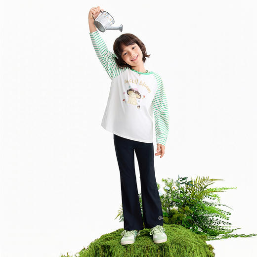 【实体店同款】女童长袖针织衫春季新款安奈儿童装AG611096 商品图3