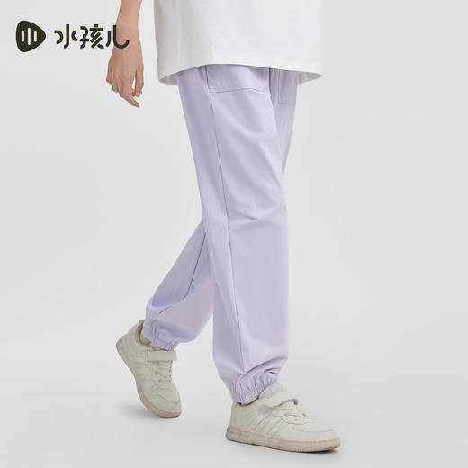 水孩儿童装透气长裤女童2026夏季新品物理防蚊裤大童轻薄运动裤子 商品图1