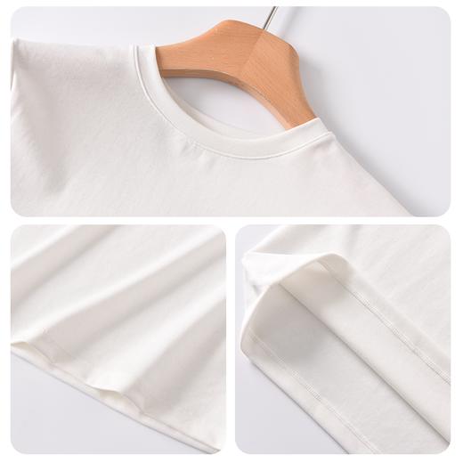 （合作款）天丝圆领正肩宽松T恤yc0309027 商品图3