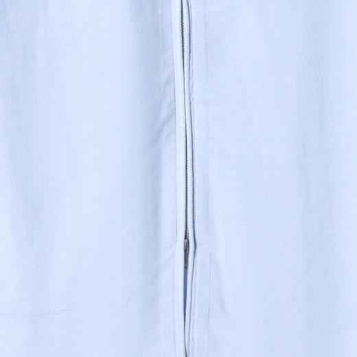 SDSA男装2026新款高贵轻奢韩版简约纯色拉链翻领长袖衬衫百搭衬衣 商品图2