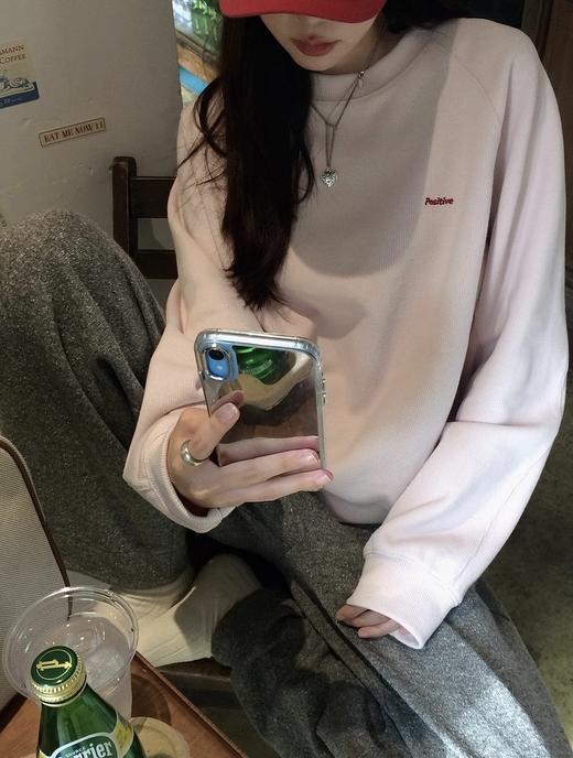 格桑米Gesamy洛克棉字母卫衣 商品图2