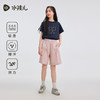水孩儿童装速干短裤女童2026夏季新款高弹力阔腿裤大童透气薄裤子 商品缩略图1
