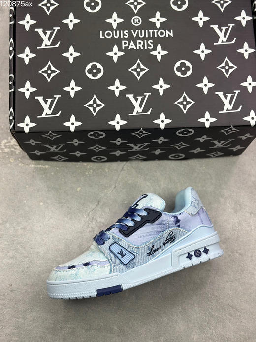 春季特惠💰720 LV 纯原版本 # 驴家 Trainer 低帮休闲板鞋 商品图2