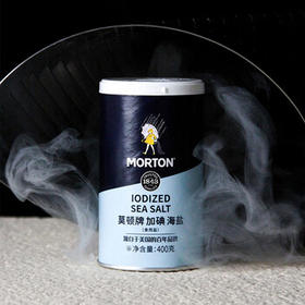 莫顿（MORTON）  海盐400g 【加碘 海盐】品质海盐 盐食用 炒菜调味 百年品牌 /粮油调味 /调味品 /盐