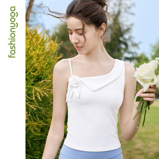 FC16208花朵不对称女神背心 商品图9