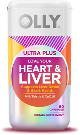 OLLY小心肝60粒/瓶  99%高纯辅酶 护心减龄 心肝齐护（效期27-6） 商品图0