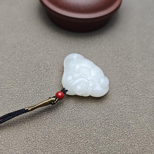 新疆和田玉籽料羊脂玉多子多福 228-10 商品图5