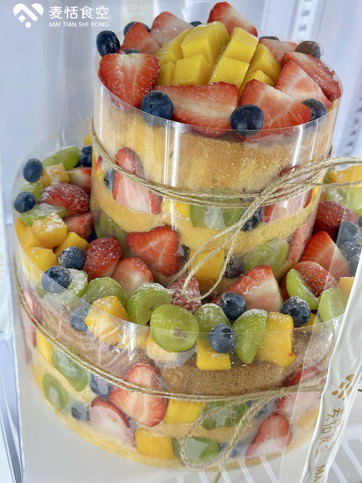 无奶油蛋糕（应季水果随机搭配） 商品图1