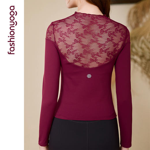 2026春夏FC15355仙朵蕾丝拼接长袖 商品图1