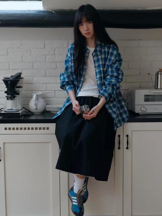 步履不停/6A11300C/色织复古格纹衬衫 商品图1