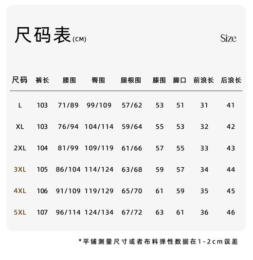 【群内福利】直筒牛仔裤裤子，加肥加大宽松，后腰松紧 商品图3