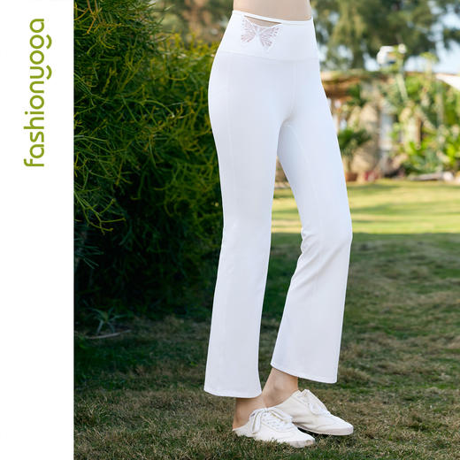 2026春夏FC16783曼妙蝴蝶微喇八分裤 商品图10