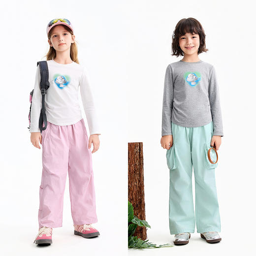 【实体店同款】女童长袖针织衫春季新款安奈儿童装AG611095 商品图3