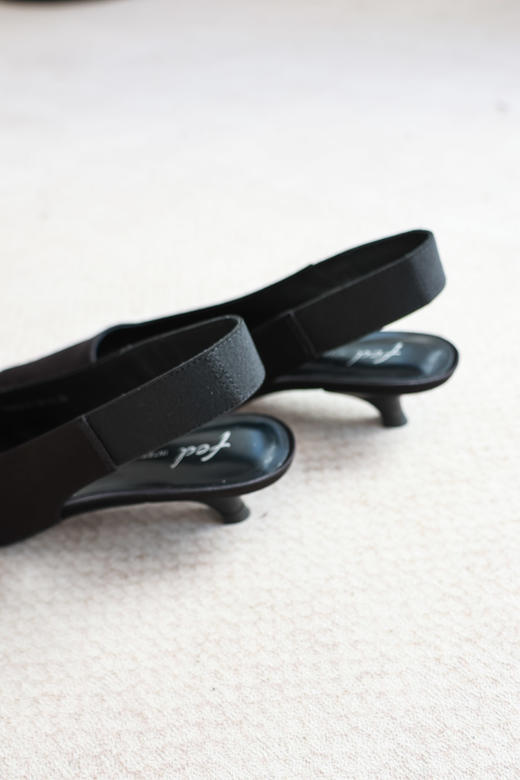 巴黎晚宴|绸缎小猫跟单鞋 商品图5