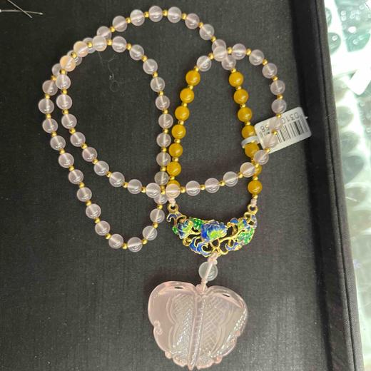 468元/条粉水晶毛衣链 商品图1