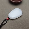 新疆和田玉且末料羊脂玉大日如来法相牌 228-5 商品缩略图3