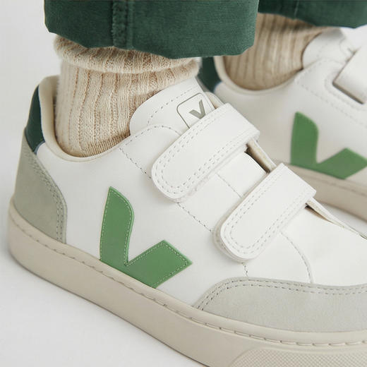 法国VEJA双魔术贴V12板鞋XV05037 商品图9