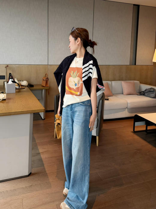 2603103    “超模裤” 土耳其牛仔 直筒 夏日浅蓝 商品图4