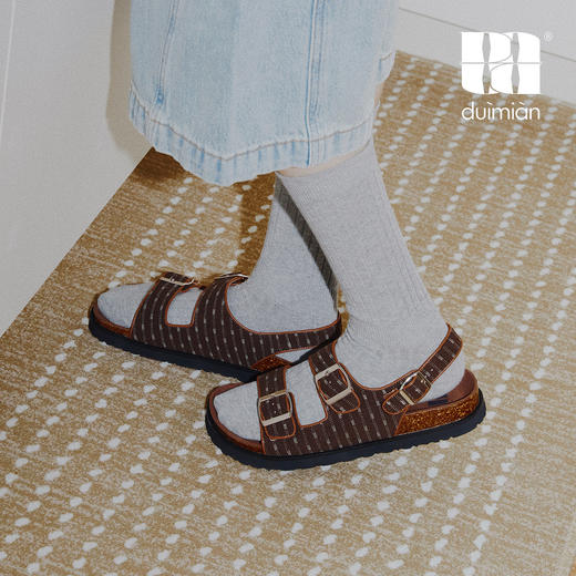 对面duimian博肯凉鞋复古休闲夏季露趾凉鞋 商品图2