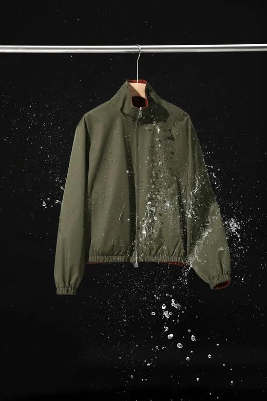 老钱风～花姐等明星同款两面穿针织飞行夹克……轻熟女气质穿搭！！ 商品图3