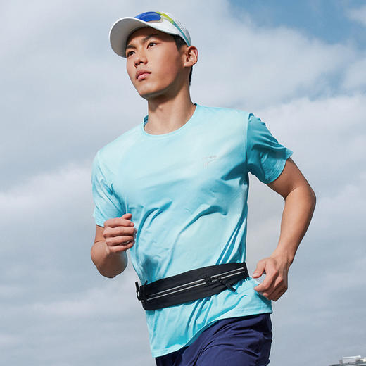 多威新款排汗吸湿运动男女休闲上衣短袖T恤2252160 商品图5
