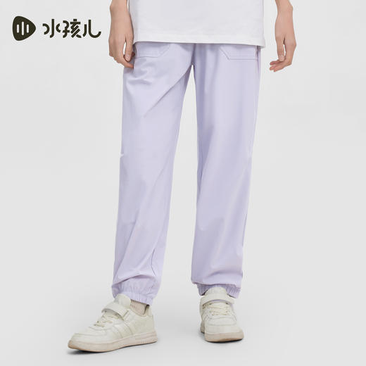 水孩儿童装透气长裤女童2026夏季新品物理防蚊裤大童轻薄运动裤子 商品图3