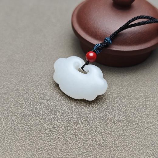 新疆和田玉且末料羊脂玉宝宝锁 228-1 商品图10