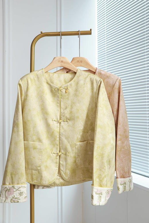 花墨染|中式盘扣卷袖外套 商品图1