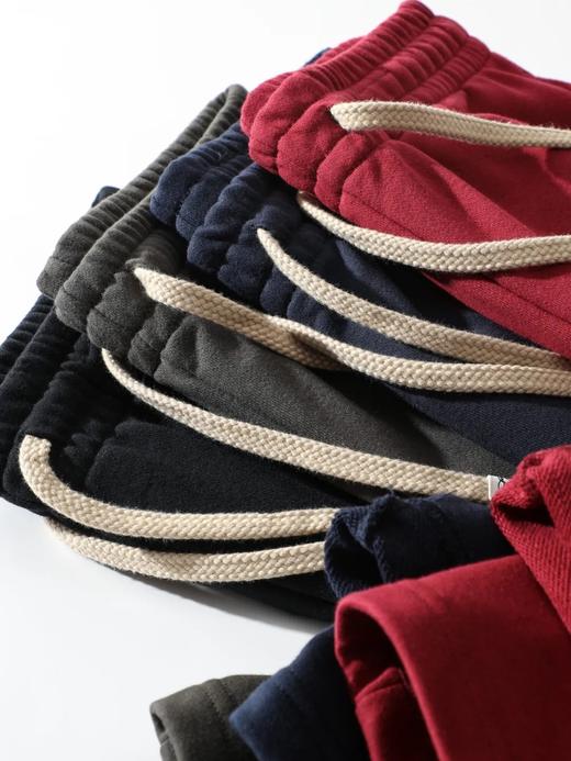 【nsn-HK3203】纯色男子复古百搭宽松直脚口运动卫裤！！ 商品图2